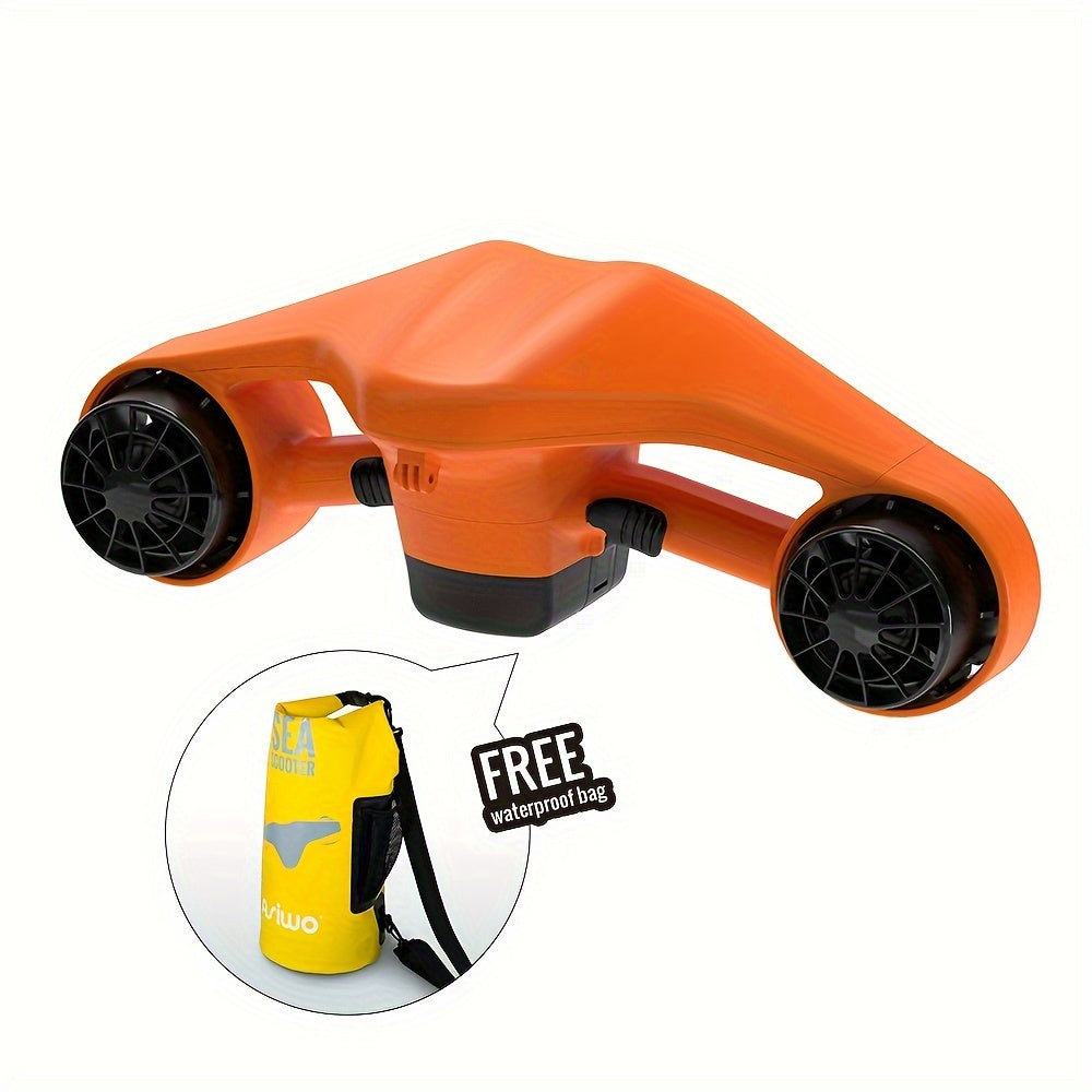 1PC Underwater Scooter Single Motors, Action Camera Compatible, Water Sports Swimming Pool Scuba Diving Underwater Sea Scooter 30m For Water ports Swimming Pool Scuba Diving for Kids/Adults
