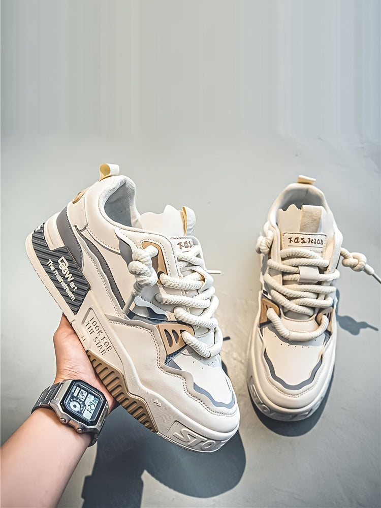 Men'S Shoes Summer New All-match Thick-soled Casual Flat Shoes Men'S Youth Sports Trendy Shoes