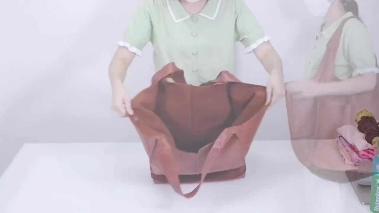 Rretro Big Tote Bag, Solid Color Large-capacity Zipper Shoulder Tote Bags, Multifunction Handbags