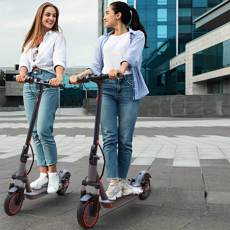 Adult 8.5 Inch Electric Scooter With 400-550W Motor, Folding Electric Scooter Long Range, Electric Scooter With Max 20 MPH Speed, Portable Folding Electric Scooter, Smart Electric Scooter For Adult Commuting And Travel