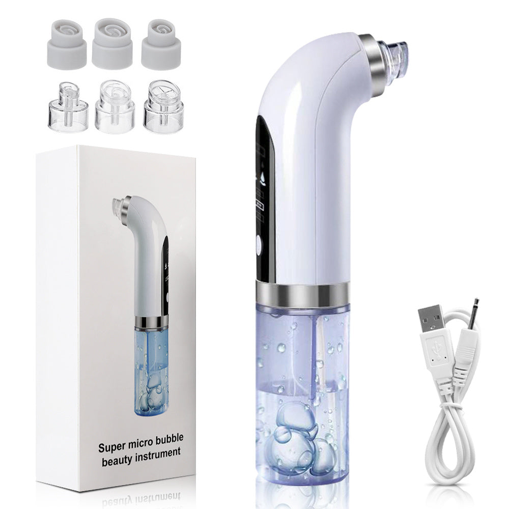 Blackhead Remover Pore Vacuum Face Cleaner Electric Pimple Black Head Removal USB Rechargeable Water Cycle Facial Cleaning Tools