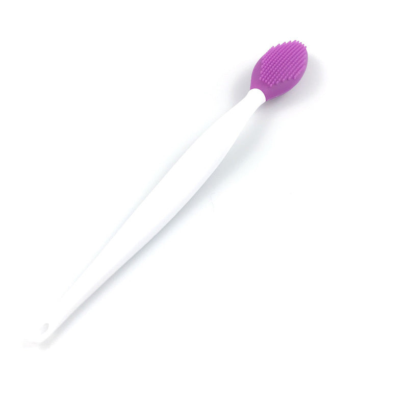 1pc Silicone Pore Brush, Exfoliate Your Large & Visible Pores With This Facial Brush, Double-Sided Black Head Cleaning Tool, Beauty & Skincare Accessories