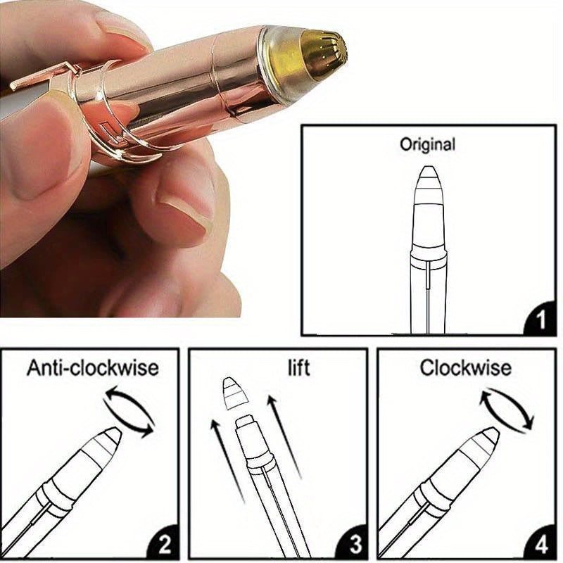 Eyebrow Hair Remover, Eyebrow Razor, Flawless & Pain-Free Eyebrow Facial Hair Removal For Women & Men, Fast And Easy Hair Trimmer