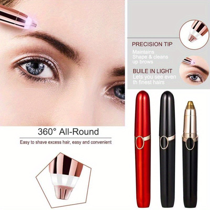 Eyebrow Hair Remover, Eyebrow Razor, Flawless & Pain-Free Eyebrow Facial Hair Removal For Women & Men, Fast And Easy Hair Trimmer