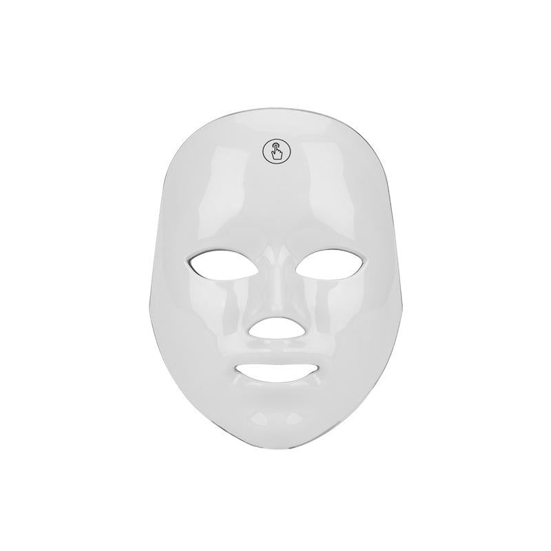 Radiant 7-Color LED Facial Mask - Intuitive Touch Control - Rechargeable via USB - The Ultimate Romantic Gift for Moms, Girlfriends, and Women on Valentines Day or Birthday
