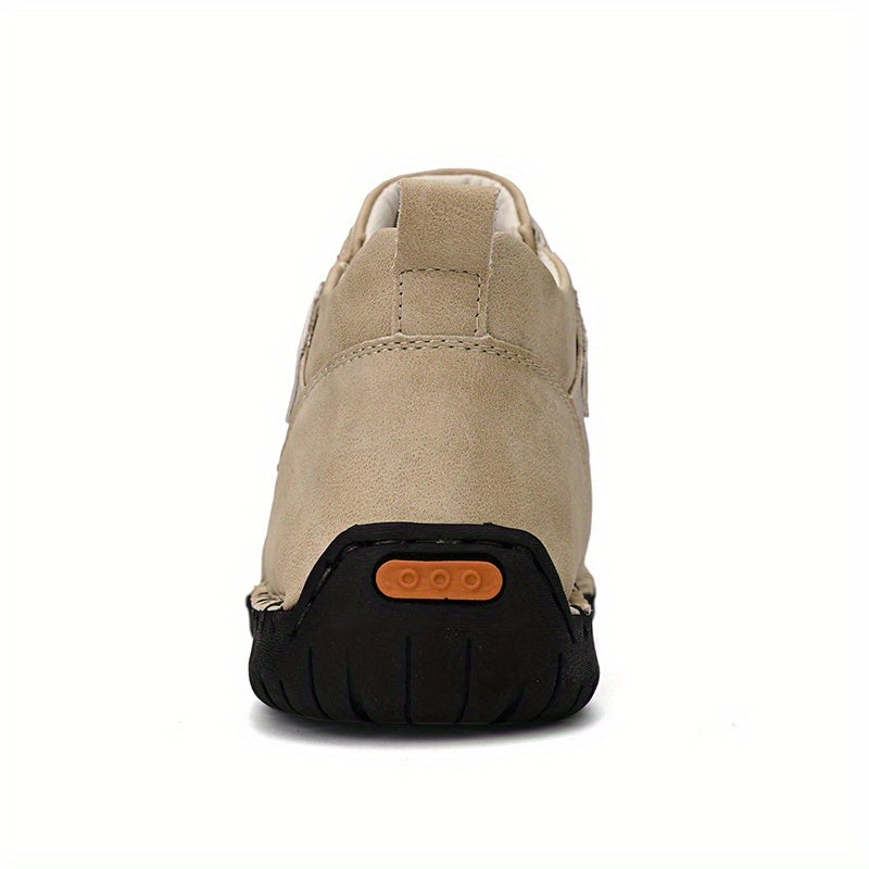 New Arrival Handmade Ankle Men's Business Casual Shoes Outdoor Spring And Fall Ankle Boots Breathable Men's Shoes