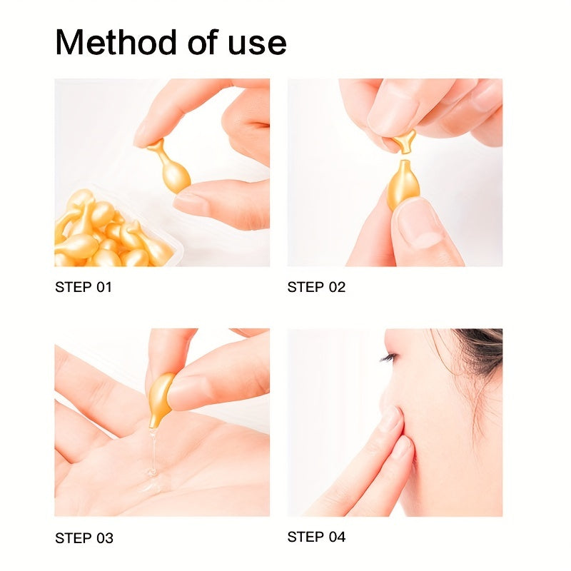 Hydrating Facial Serum Gel, Moisturizing & Hypoallergenic, Fragrance-Free with Glycerin for All Skin Types, Essence Cream, Capsule