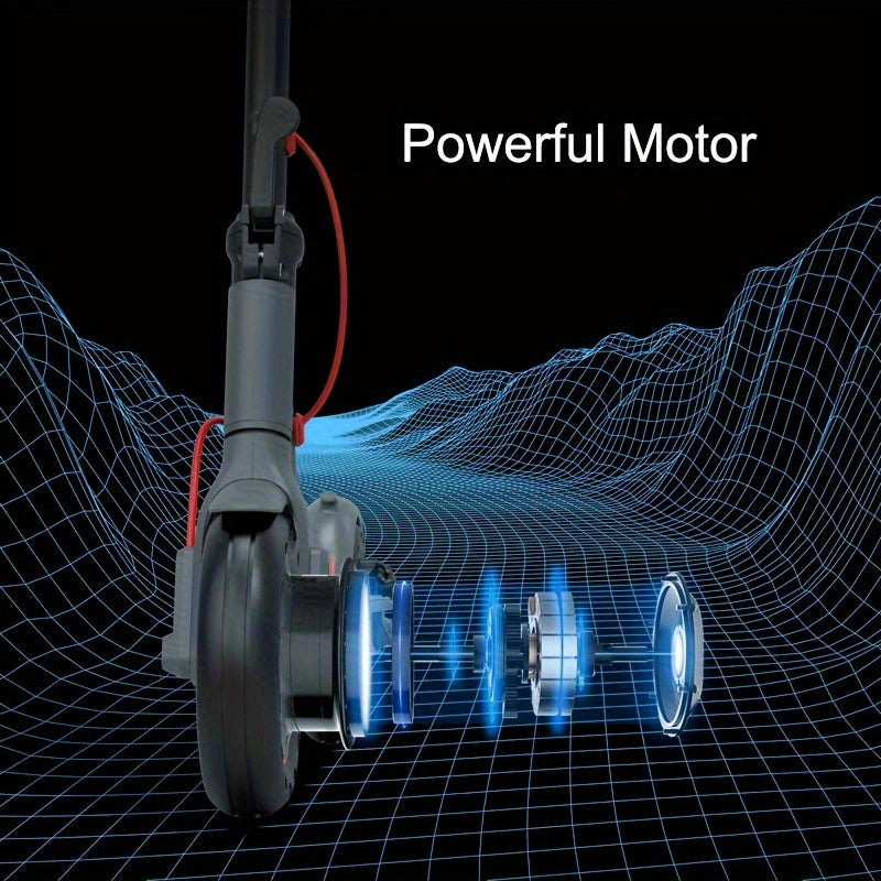 Adult 8.5 Inch Electric Scooter With 400-550W Motor, Folding Electric Scooter Long Range, Electric Scooter With Max 20 MPH Speed, Portable Folding Electric Scooter, Smart Electric Scooter For Adult Commuting And Travel