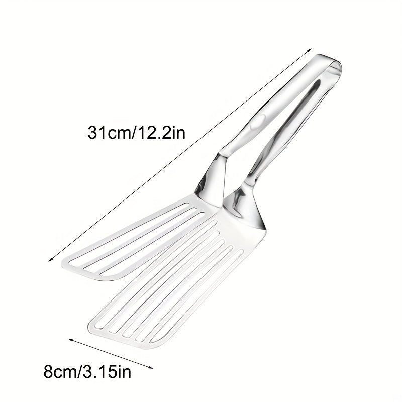 1pc Stainless Steel Multifunctional Food Clip for Steak, Fish, and More - Kitchen Tools and Accessories for Easy Meal Prep
