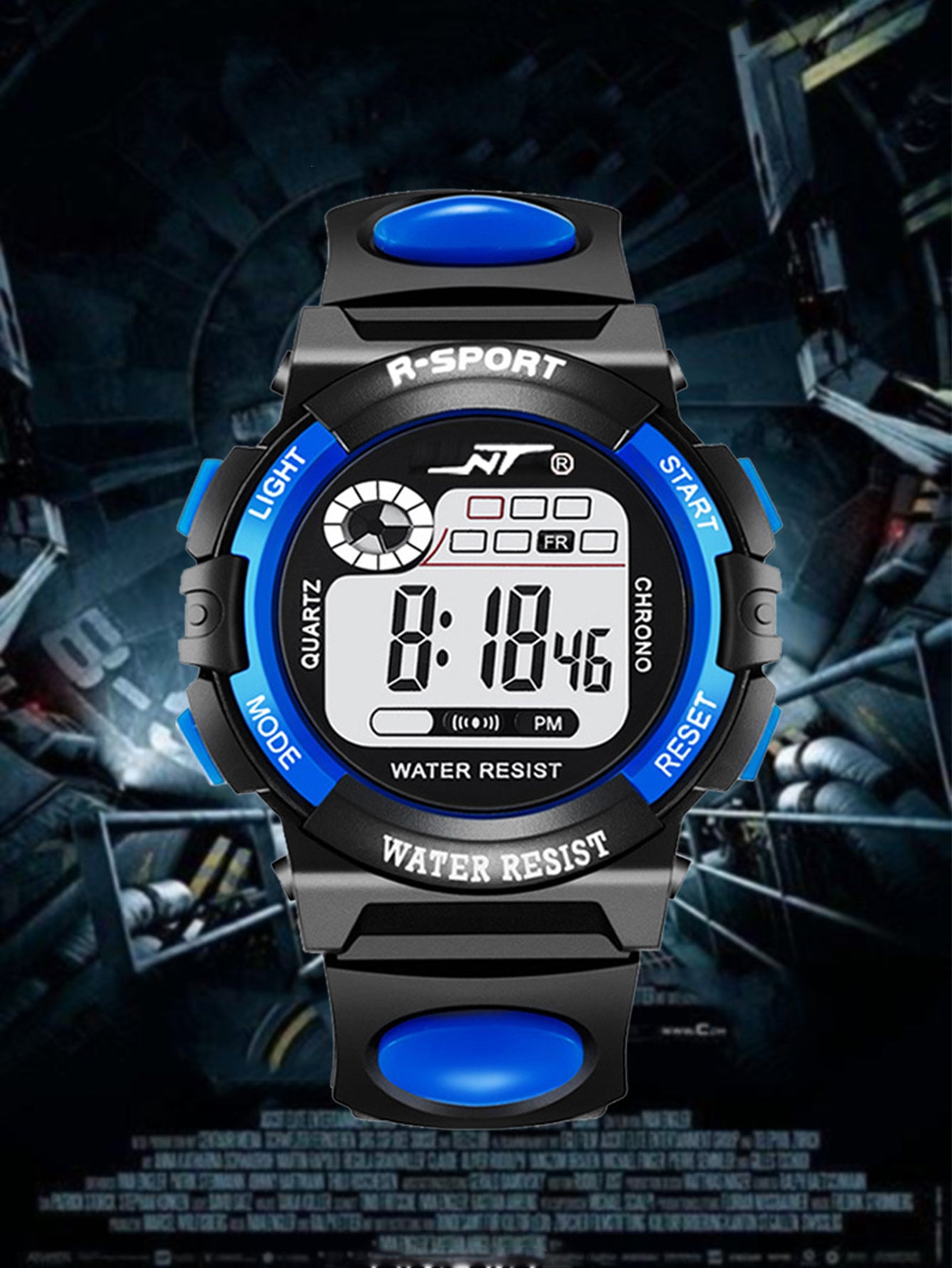 Vibrant Youth Watch - Luminous Digital Timepiece with Multifunctional Features for Middle School Students, Boys, and Girls, High School, Casual Wear, Water-Resistant, and Easy-to-Read Display