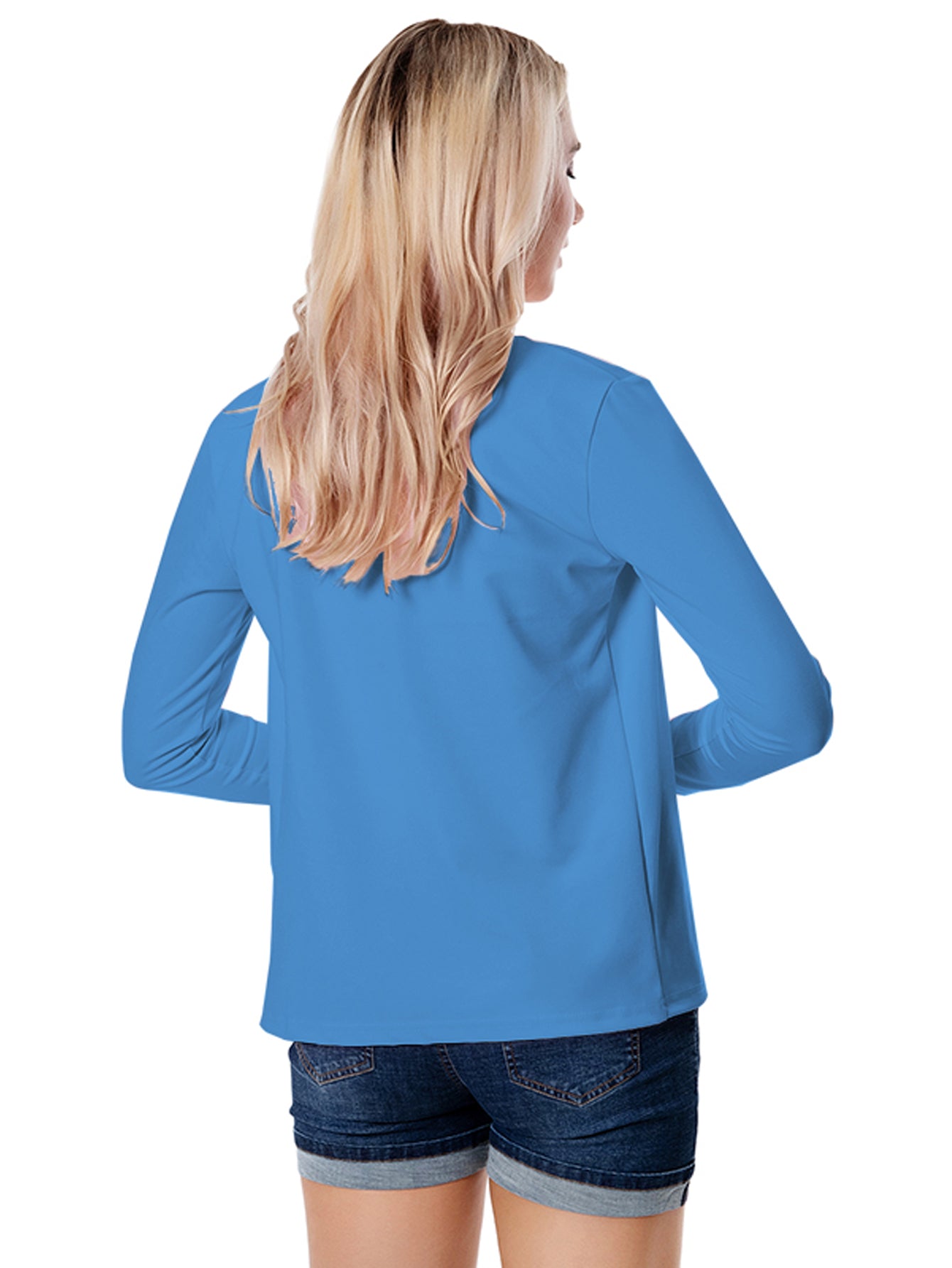 Solid Split Open Front Blazer, Elegant Long Sleeve Blazer, Elegant & Stylish Tops For Office & Work, Women's Clothing