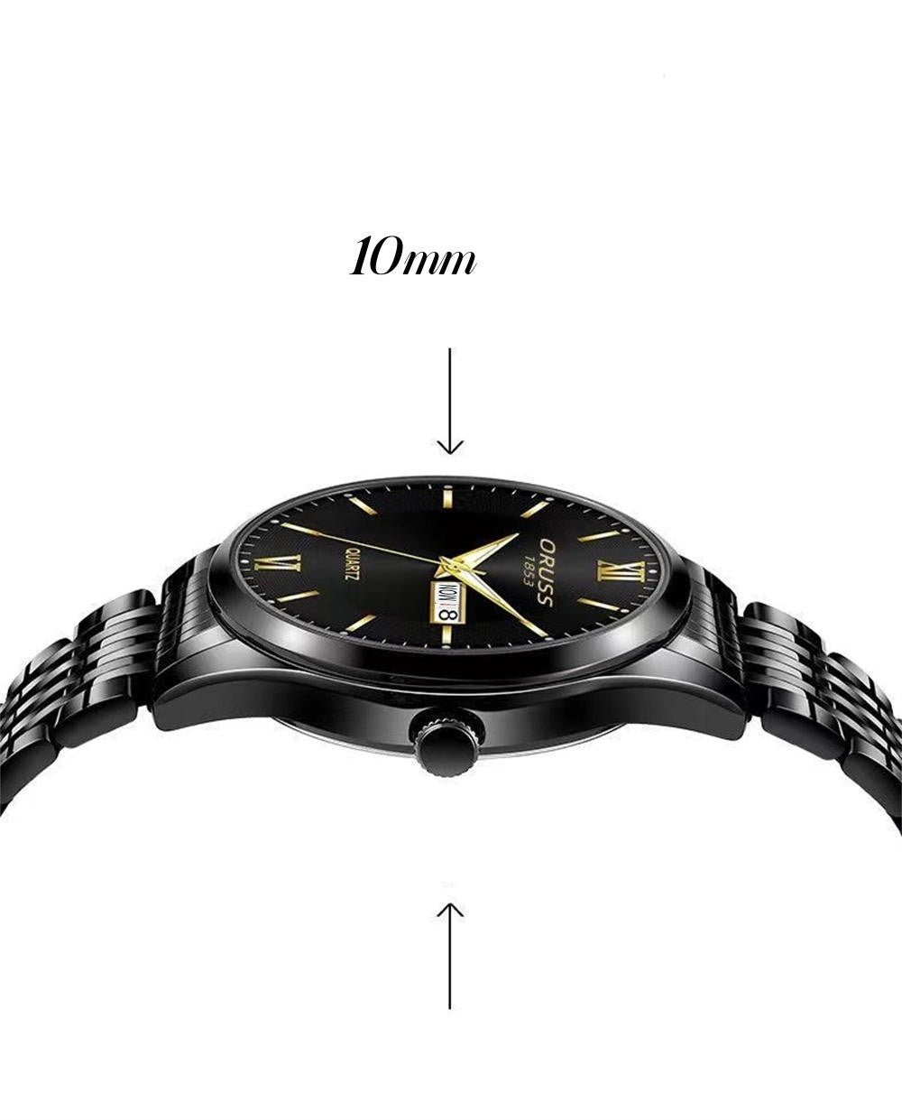 Men's Watch Glow-in-the-dark Waterproof Calendar High-grade Handsome Fashion 2022 New Trend Steel Watch, Ideal choice for Gifts