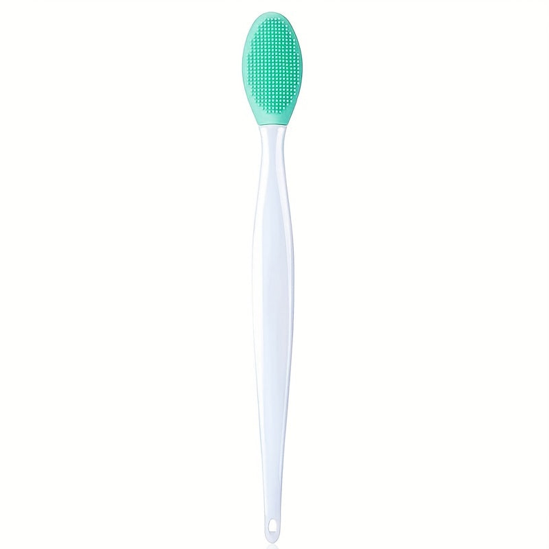 1pc Silicone Pore Brush, Exfoliate Your Large & Visible Pores With This Facial Brush, Double-Sided Black Head Cleaning Tool, Beauty & Skincare Accessories
