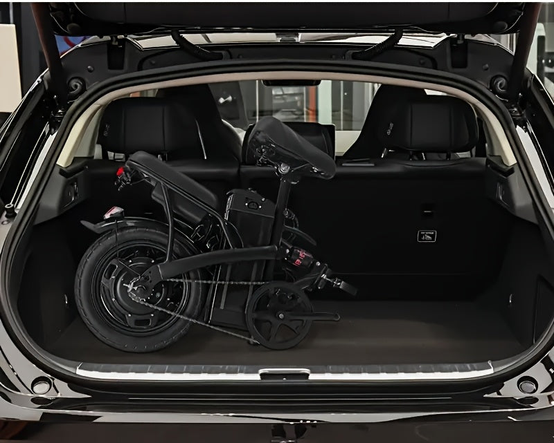 Folding Electric Bike - Powerful Motor, Fast Speed, 14-inch Tires, Commuter-friendly, Light Weight, Long-lasting Battery