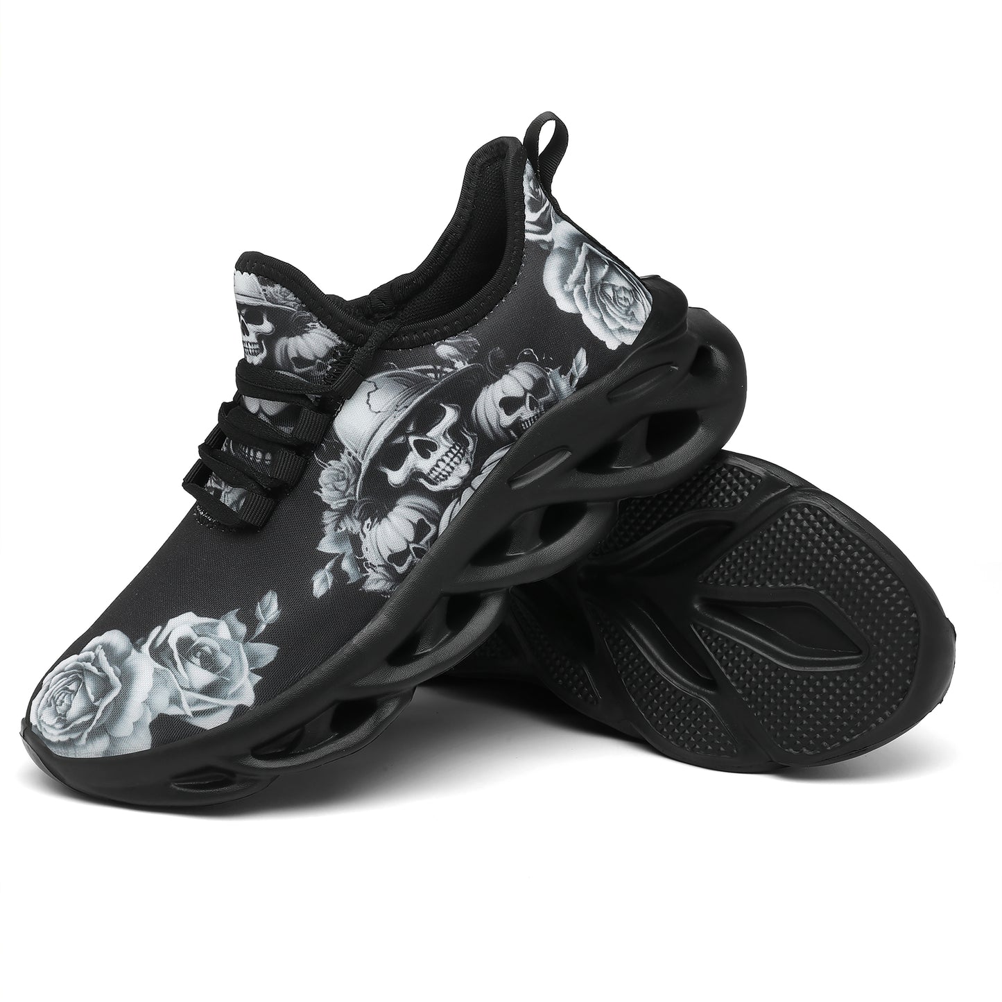 Men's Fashion Casual Halloween Skull Quirky Street Style Men's Shoes
