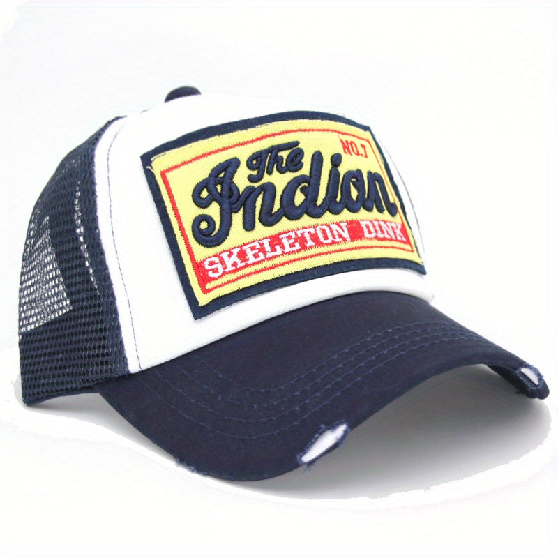 Baseball Cap Women Embroidery Mesh Cap Hats For Men Snapback Dad Male Hat, Ideal Choice For Gifts