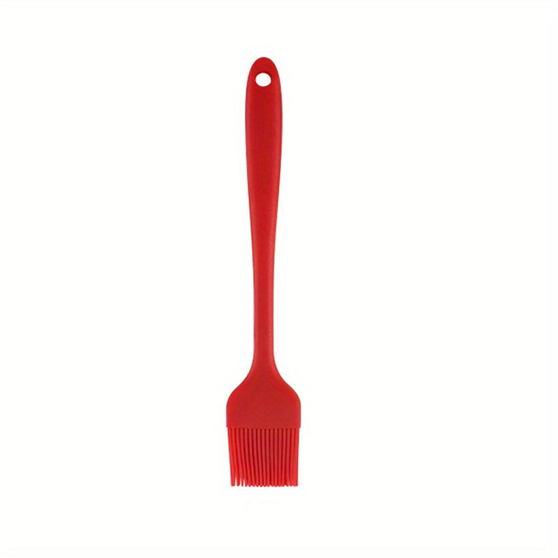 1pc, Oil Brush, Silicone Baking Brush, Portable Barbecue Brush, Household Oil Brush For Baking Cooking, Creative Oil Brush For BBQ Baking, Basting Brush For Kitchen BBQ, Kitchen Stuff, Kitchen Accessaries