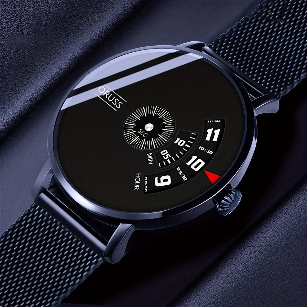 New men's watch high-grade handsome fashion personality trend everything cool durable business kinematic male watch