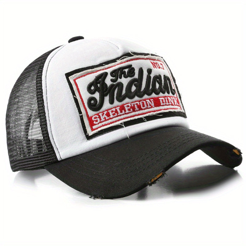 Baseball Cap Women Embroidery Mesh Cap Hats For Men Snapback Dad Male Hat, Ideal Choice For Gifts