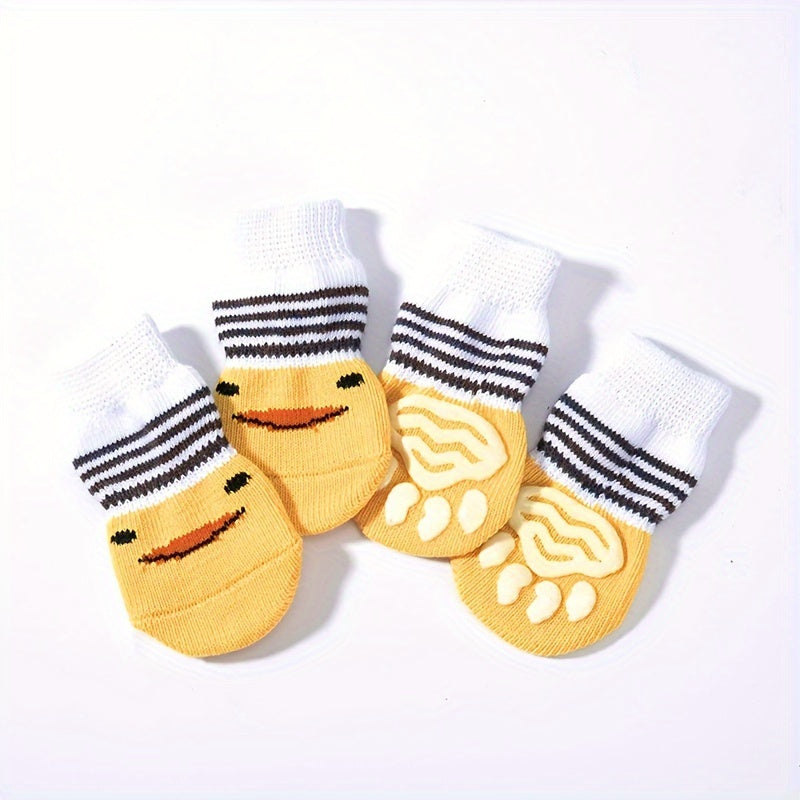 Dog Socks Autumn and Winter Models Anti-slip, Anti-claw, Anti-dirt, Anti-freeze Teddy, Corgi, Cat, Pet Socks