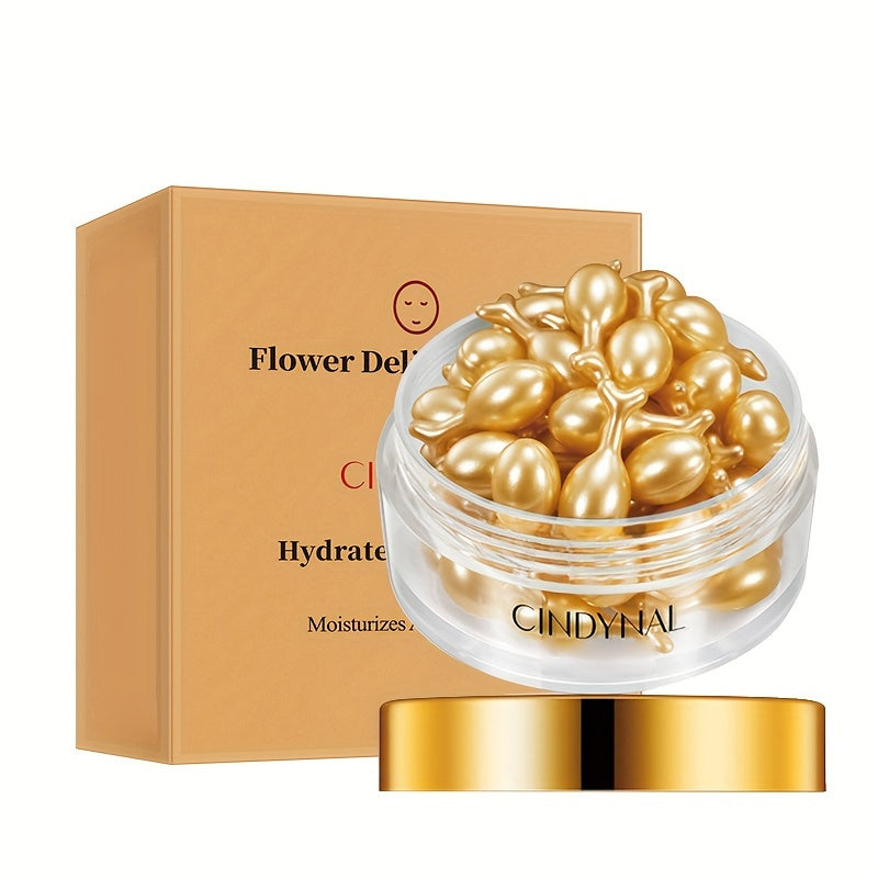 Hydrating Facial Serum Gel, Moisturizing & Hypoallergenic, Fragrance-Free with Glycerin for All Skin Types, Essence Cream, Capsule