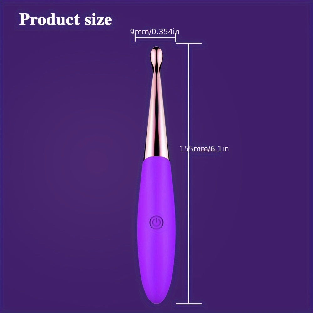 14 Frequency Female Masturbation Point Pen, Vibrator, Stimulator, Portable Handheld Female Vibrator, G-spot Breast Massage Masturbation Point Vibrator