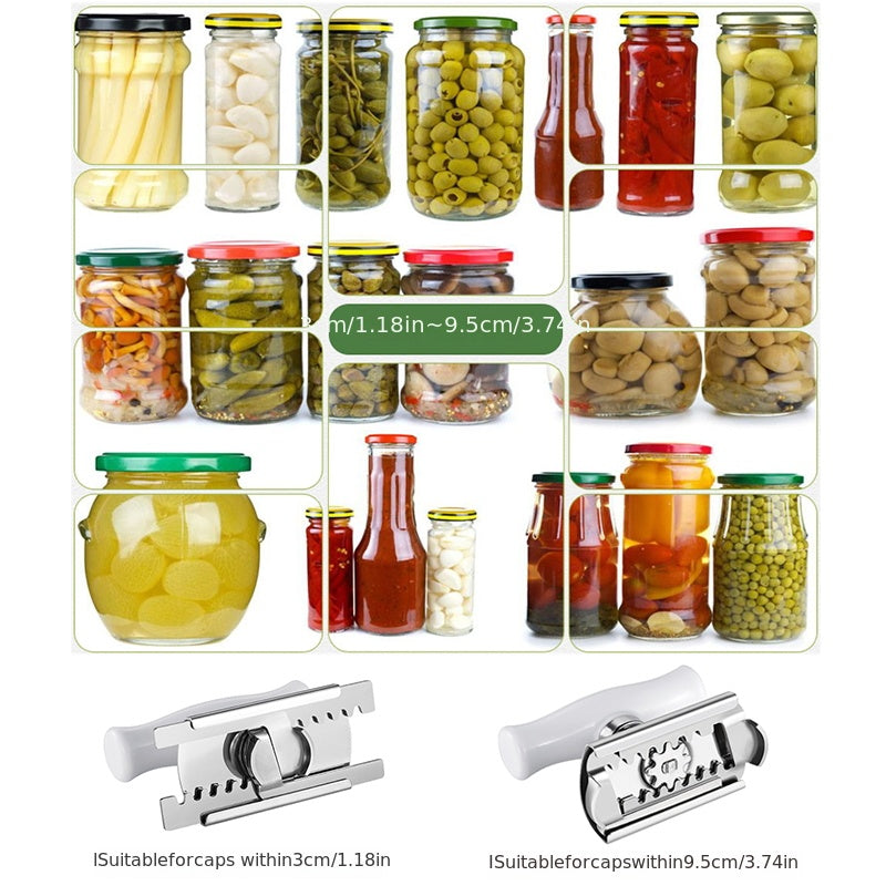 Adjustable Can Opener Stainless Steel Can Opener Bottle Opener Kitchen Accessories Bottle Opener Eid Al-Adha Mubarak