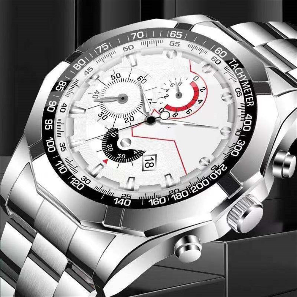 Elegant Business Quartz Men’s Watch - Waterproof, Luminous Dial with Date, Perfect Gift for Every Occasion