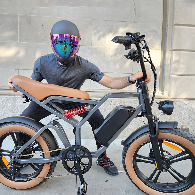 Folding Electric Bike - Powerful Motor, Fast Speed, 14-inch Tires, Commuter-friendly, Light Weight, Long-lasting Battery