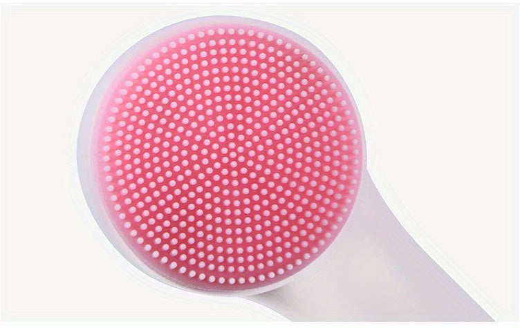 Facial Cleansing Brush, Double-sided Cleaning Tool, Soft Bristle Exfoliator, Cleaner Brush, Scrub Exfoliating Facial Brush For Face Care Makeup Skincare Removal