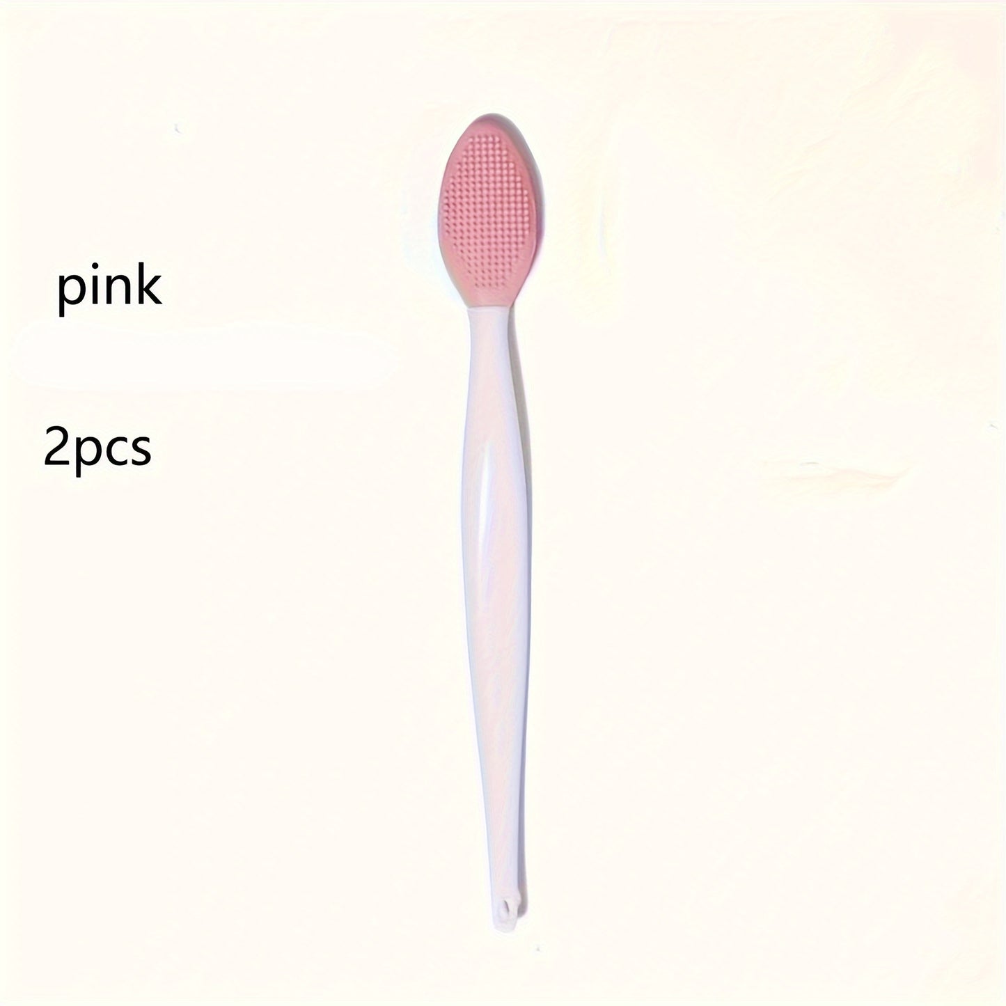 1pc Silicone Pore Brush, Exfoliate Your Large & Visible Pores With This Facial Brush, Double-Sided Black Head Cleaning Tool, Beauty & Skincare Accessories