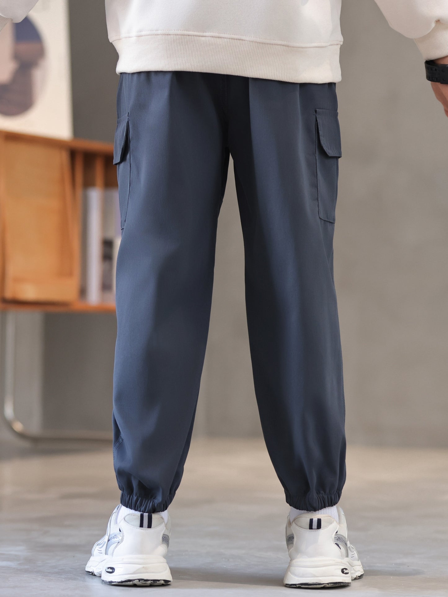Boys Cargo Trouser Joggers, Kids Autumn & Spring Clothes