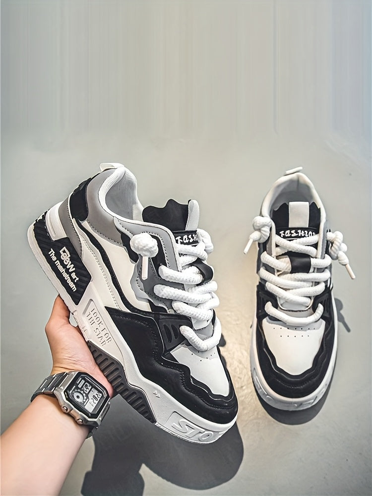 Men'S Shoes Summer New All-match Thick-soled Casual Flat Shoes Men'S Youth Sports Trendy Shoes
