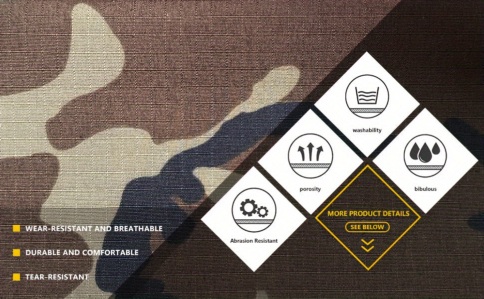Men's Cotton Camouflage Cargo Pants Multi-Pocket Tactical Loose Fit Regular Length mid Waist Casual Weekend Wear