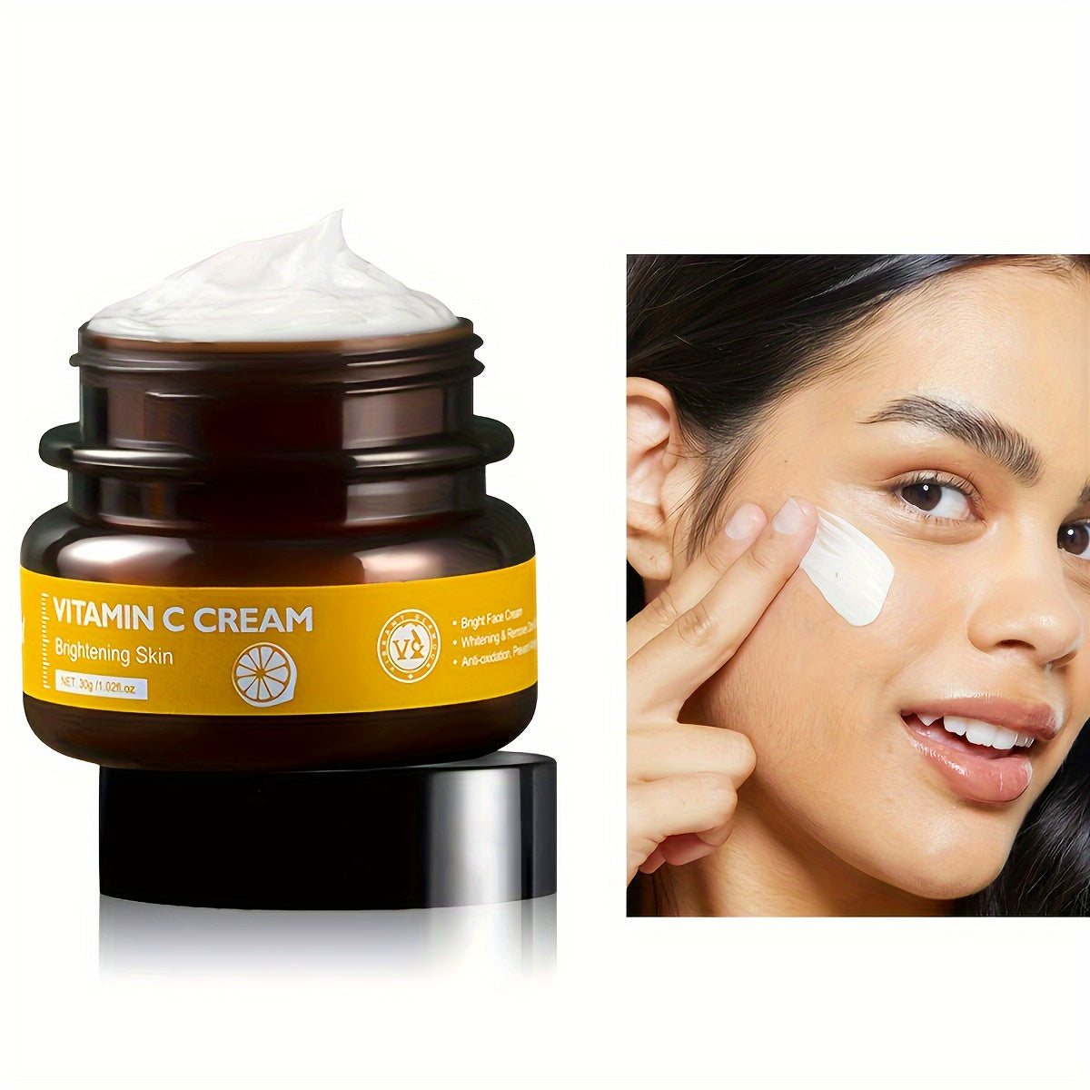 1 Set Retinol Rich Anti-Aging Night Cream and Vitamin C Facial Skin Care Combination Gift Set for Glowing Skin