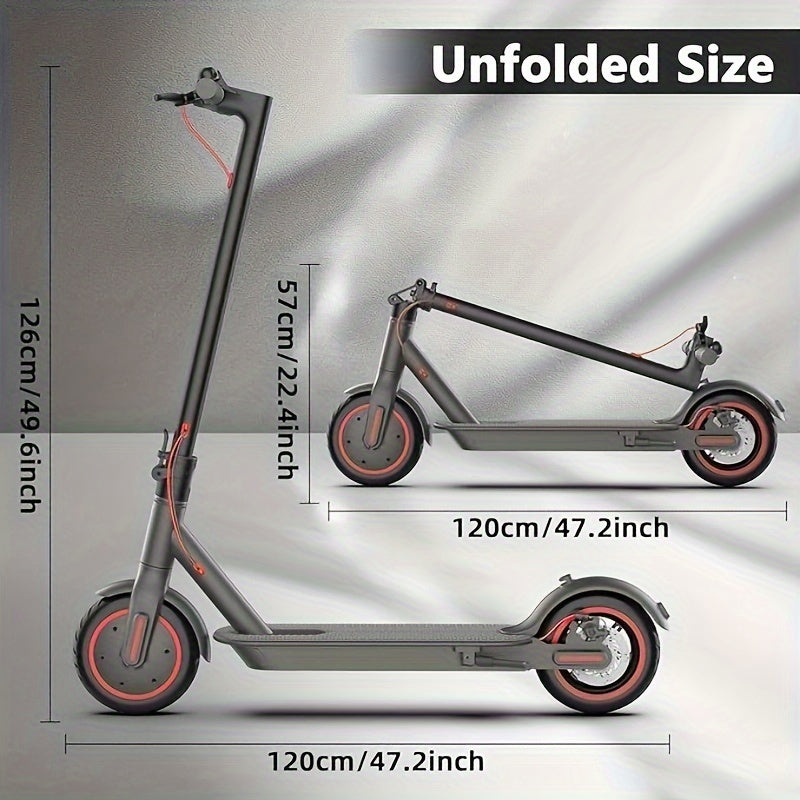 Powerful Commuter Electric Scooter - Balance Bikes with 350W Motor, 8.5" Dual Density Tires, E-ABS Electronic Brakes, and 15-35 Miles Range - Fast 15.56 MPH Speed for Adults