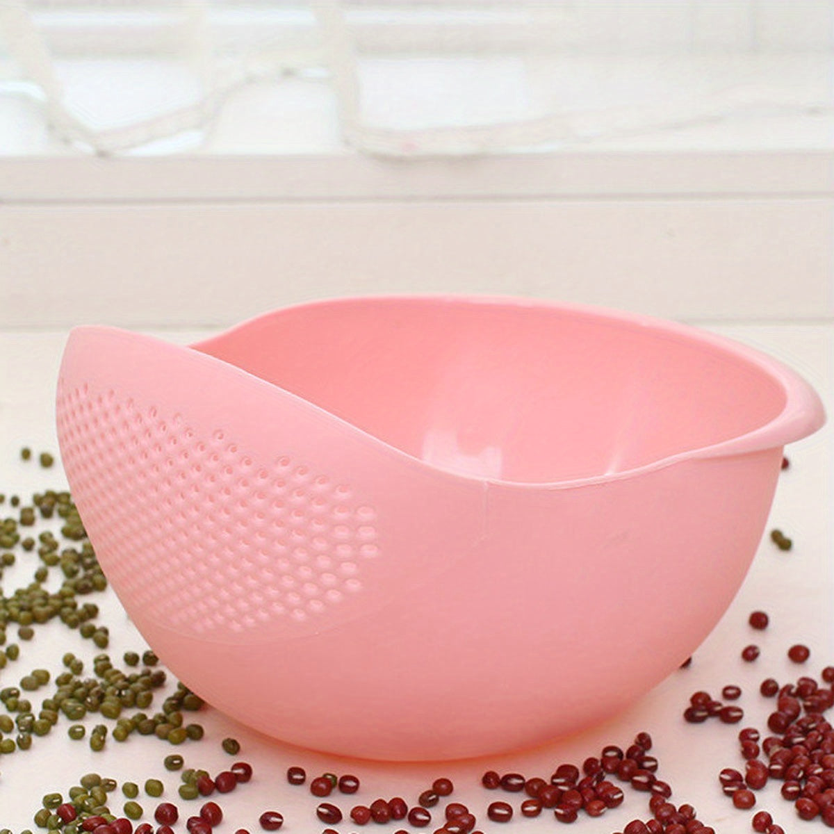 1pc/2pcs/3pcs Multi-Functional Kitchen Washing Basket Basin - Drain Water, Wash Rice, Perfect For Cleaning Vegetables And Fruits, And More With Convenient Features - Ideal For Various Uses And Users, Kitchen Accessories