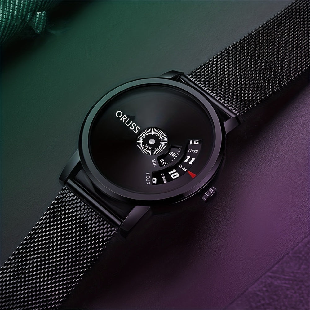 New men's watch high-grade handsome fashion personality trend everything cool durable business kinematic male watch