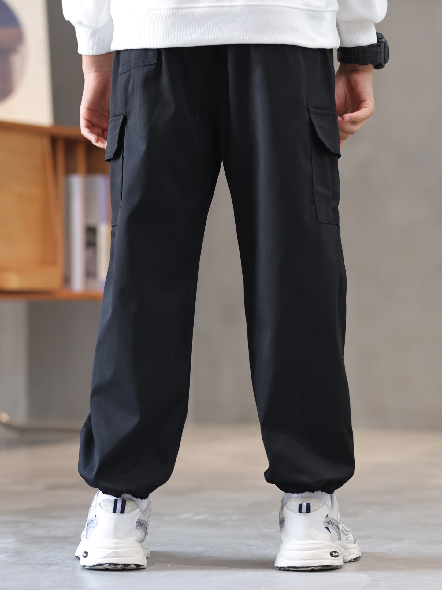 Boys Cargo Trouser Joggers, Kids Autumn & Spring Clothes