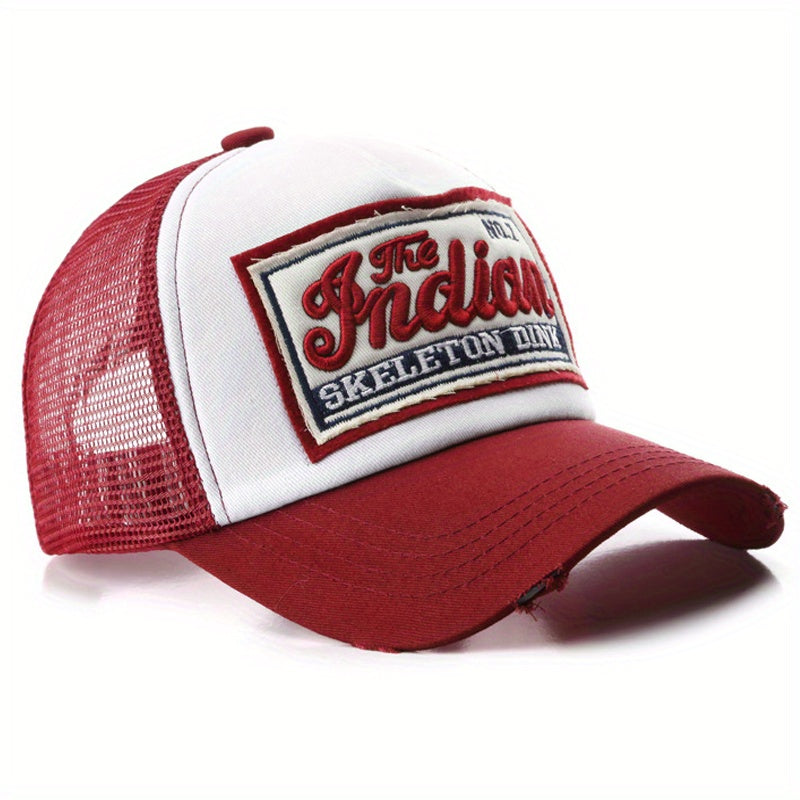 Baseball Cap Women Embroidery Mesh Cap Hats For Men Snapback Dad Male Hat, Ideal Choice For Gifts