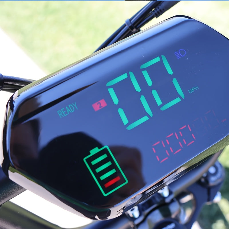 Folding Electric Bike - Powerful Motor, Fast Speed, 14-inch Tires, Commuter-friendly, Light Weight, Long-lasting Battery