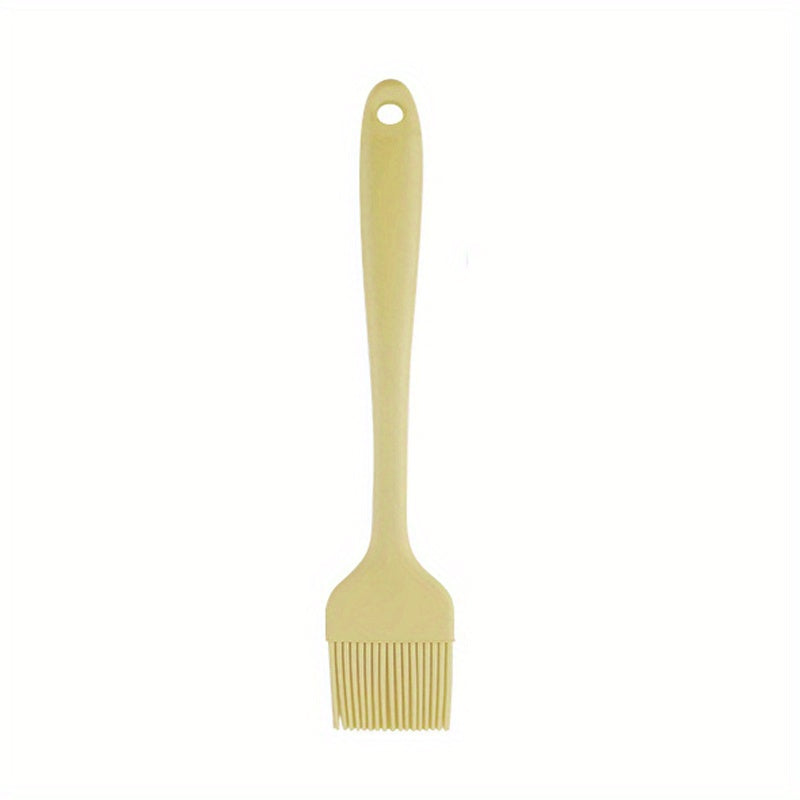 1pc, Oil Brush, Silicone Baking Brush, Portable Barbecue Brush, Household Oil Brush For Baking Cooking, Creative Oil Brush For BBQ Baking, Basting Brush For Kitchen BBQ, Kitchen Stuff, Kitchen Accessaries