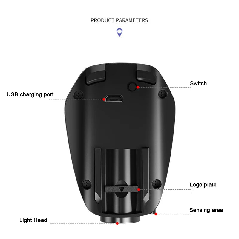2pcs Rechargeable Led Car Door Welcome Laser Projector Logo Ghost Shadow Step Night Lights Courtesy Lamp Kits Car Accessories