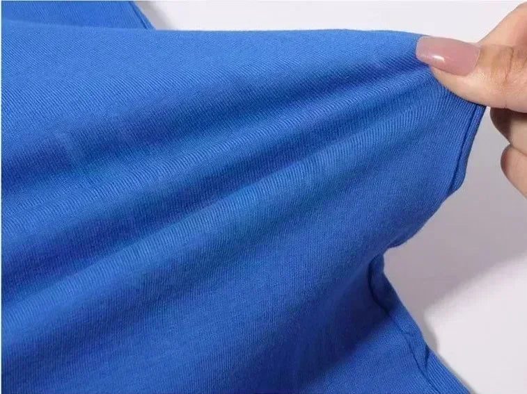 Men's and Women's Spring and Summer Cotton T-shirts Are Fashionable Comfortable Loose and Trendy قمصان قمصان