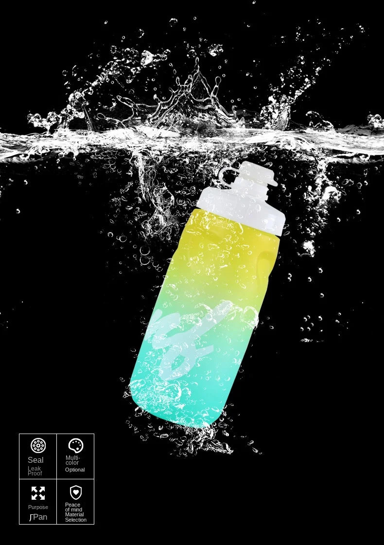 Cycling Insulated Water Bottle Thermal Drink Bottle PP5 Silicone 620ml Fitness Outdoor Sports Bicycle Portable Water Kettle