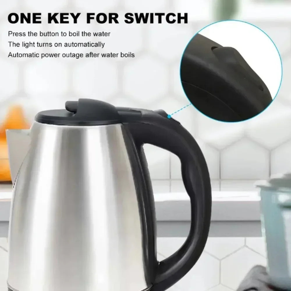 Kettle Stainless Steel Kitchen Appliances Smart Kettle 1500W Whistle Kettle Samovar Tea Coffee Thermo Pot Gift
