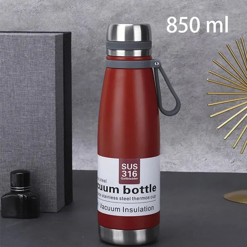 Stainless Steel Thermos Bottle Vacuum Large Capacity Flasks Water Bottle Insulated Water Outdoor Travel Bottle Cup Keeping Warm