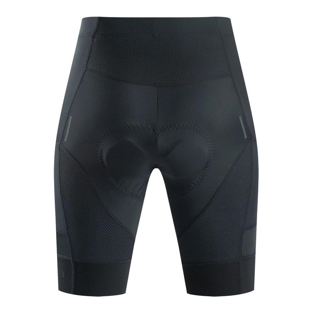 YKYWBIKE Men's Cycling Shorts 2 Pockets Bicycle Shorts Summer Road Bike Short MTB 3D Padded Shockproof Shorts Riding Clothing