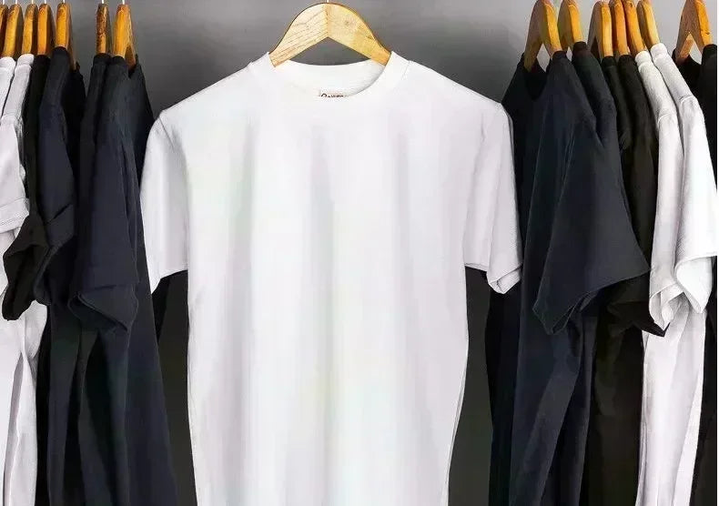 Men's and Women's Spring and Summer Cotton T-shirts Are Fashionable Comfortable Loose and Trendy قمصان قمصان