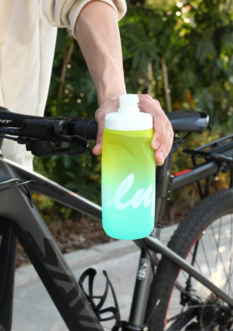 Cycling Insulated Water Bottle Thermal Drink Bottle PP5 Silicone 620ml Fitness Outdoor Sports Bicycle Portable Water Kettle